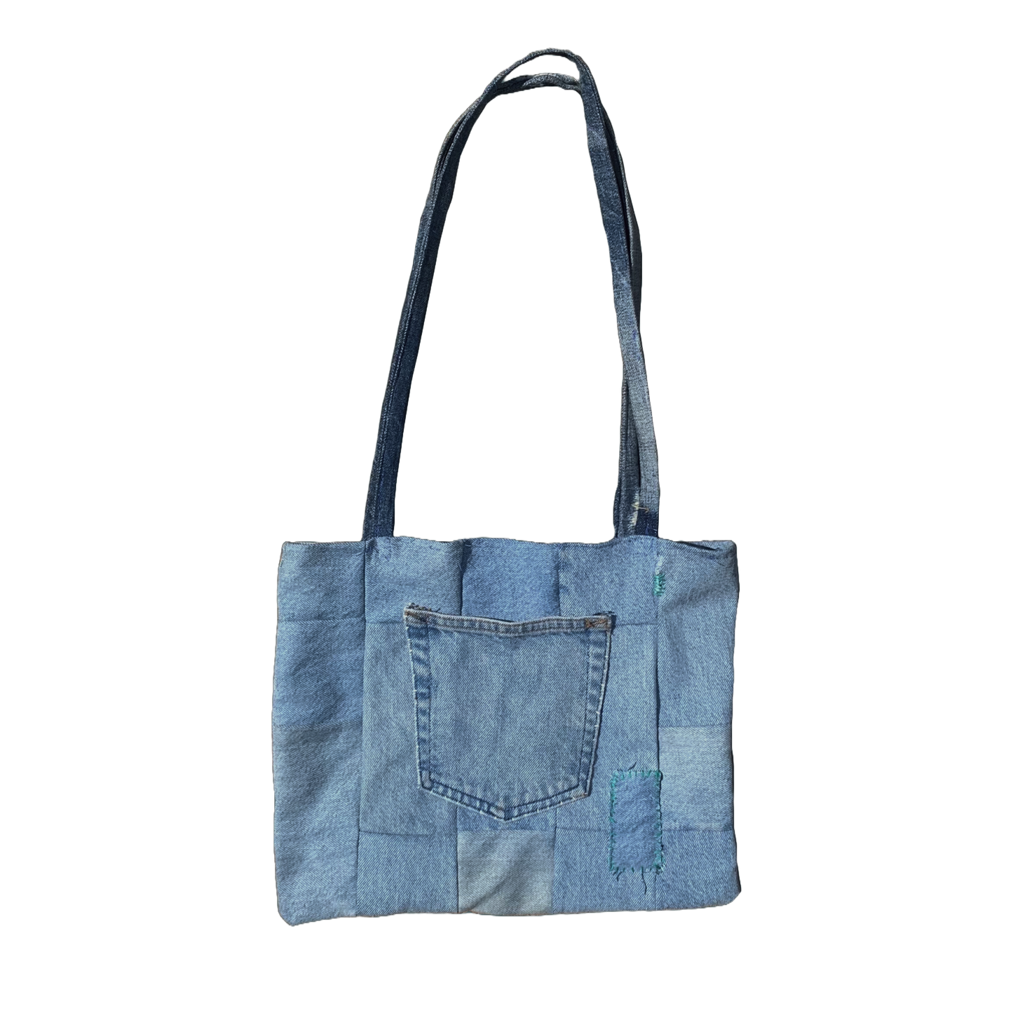 LIGHT BLUE DENIM TOTE (OOOO) - cottonsmith