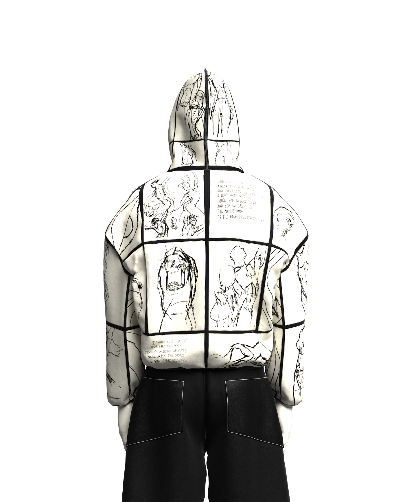 LOVE, THE PROCESS HOODIE