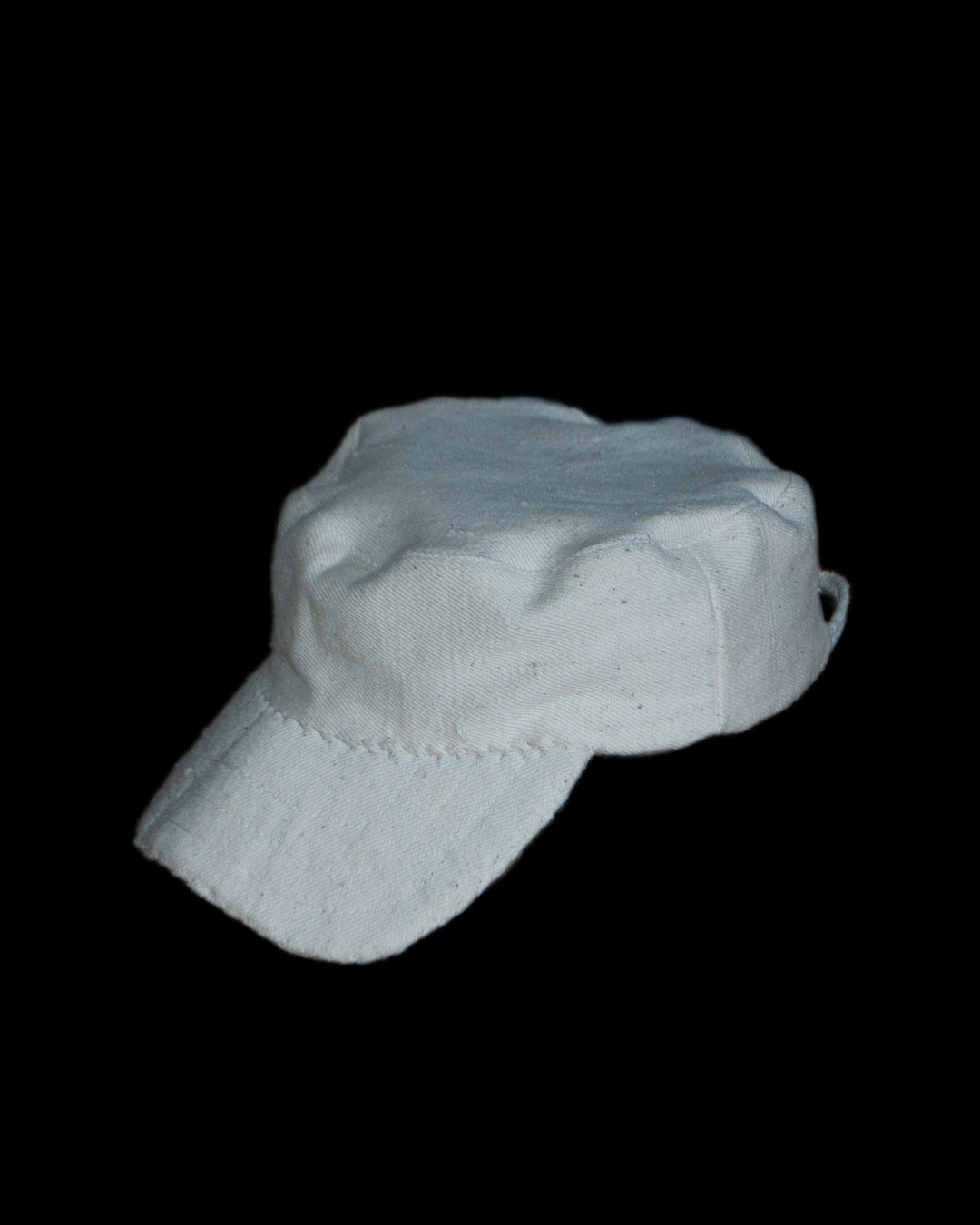 HANDWOVEN DENIM CAP